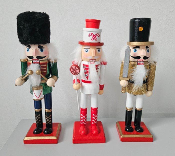 Notenkraker (3) - Nutcracker, Kerstbeeldjes, Kerst - Hout, Diversen, Kerst