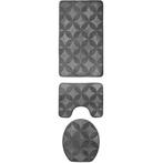 Homely luxe 3 delige badkamermatten set met antislip -, Huis en Inrichting, Ophalen of Verzenden, Nieuw