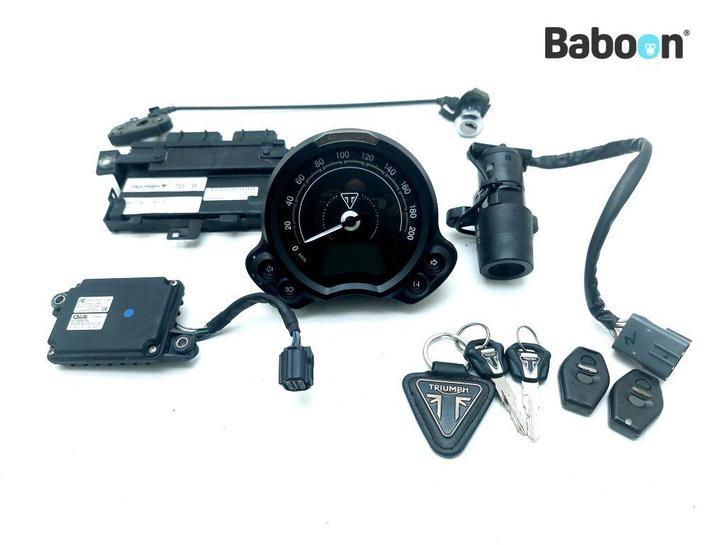 Contactslot Set met Immobiliser Triumph Street Scrambler 900, Motoren, Onderdelen | Overige, Gebruikt, Verzenden