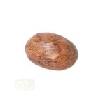 Coquina Jaspis trommelsteen Nr 5 - 26 gram, Verzenden, Nieuw