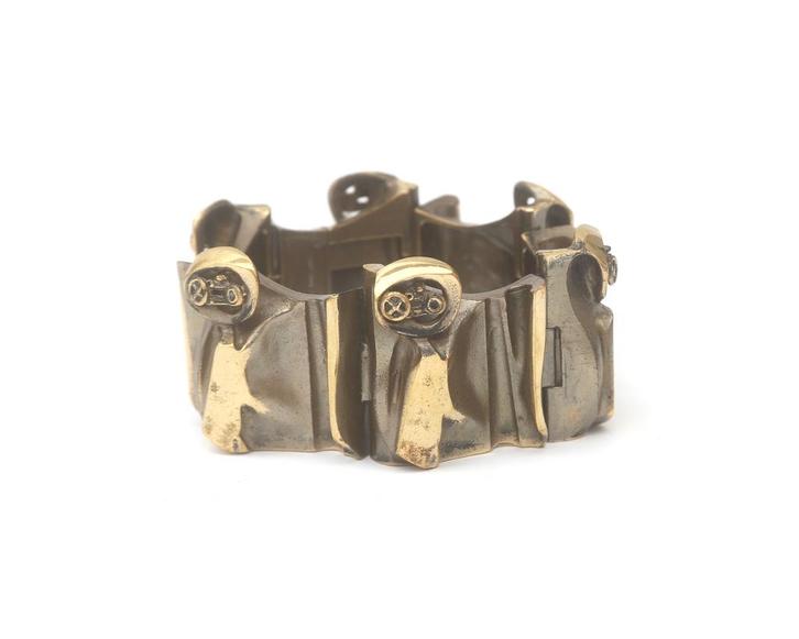 Een bronzen Lapponia armband Maginot Flame, Sieraden, Tassen en Uiterlijk, Armbanden, Gebruikt