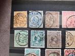 Nederland 1891/1896 - Wilhelmina hangend haar compleet. -, Postzegels en Munten, Postzegels | Nederland, Gestempeld