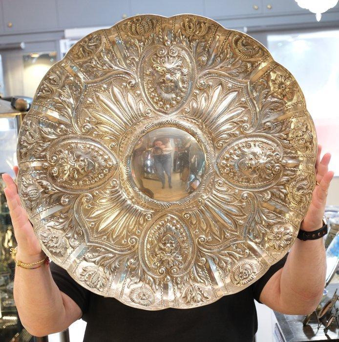 Presenteerblad - .833 zilver - Suspenderen 59cm, Antiek en Kunst, Antiek | Goud en Zilver