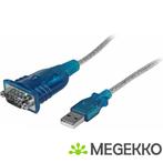 StarTech.com 1-poorts USB-naar-RS232 DB9 serile adapterkabel, Nieuw, Verzenden