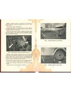1952 CITROEN LIGHT FIFTEEN (TRACTION AV) INSTRUCTIEBOEKJE, Auto diversen, Handleidingen en Instructieboekjes
