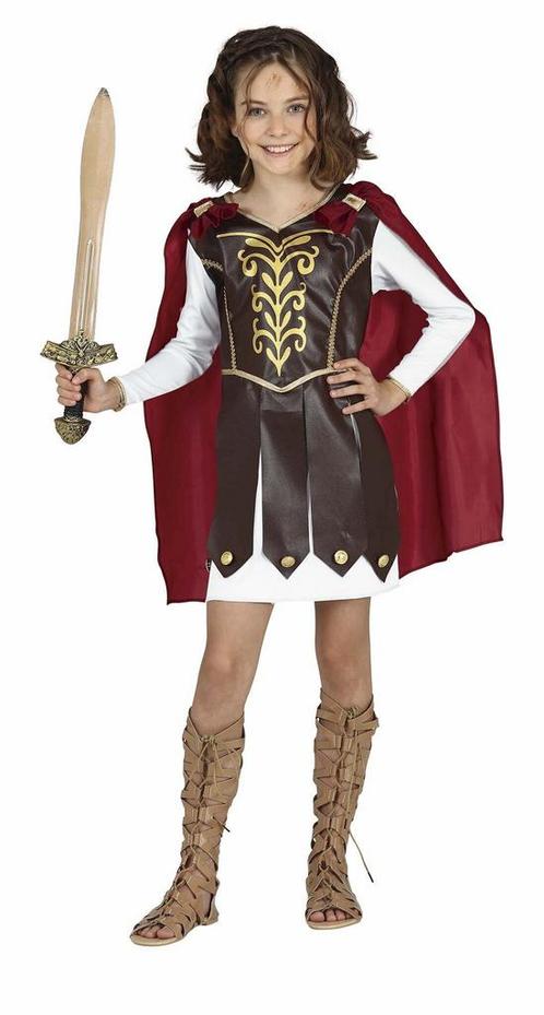 Gladiator Kostuum Meisje, Kinderen en Baby's, Carnavalskleding en Verkleedspullen, Nieuw, Verzenden