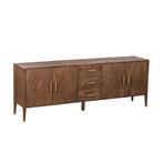 *WOONWINKEL* Tower Living Belvedere Retro Dressoir Mangohout, Verzenden, Nieuw