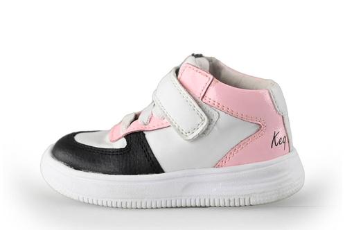 Keq Sneakers in maat 21 Wit | 10% extra korting, Kinderen en Baby's, Kinderkleding | Schoenen en Sokken, Jongen of Meisje, Zo goed als nieuw
