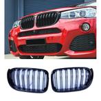 Grill nieren voor bmw x3 en x4 f25 f26 lci glanzend zwart du, Nieuw