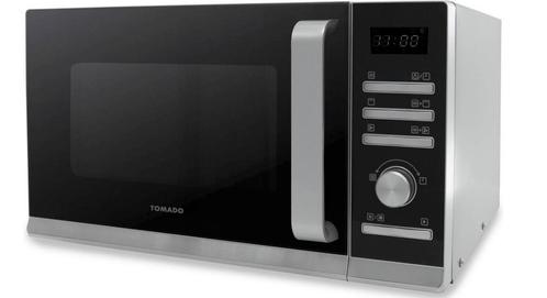 Tomado TMC2501S - combi magnetron - 25 liter - zilver, Witgoed en Apparatuur, Ovens
