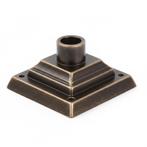 Milaan sokkel brons Buitenverlichting, Tuin en Terras, Verzenden, Nieuw