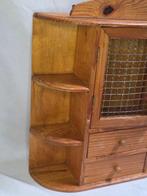 Kast - Hout - Houten Kastje - Belgisch Vakmanschap, Antiek en Kunst, Curiosa en Brocante