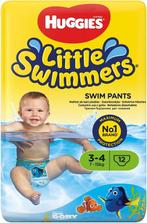 HUGGIES LITTLE SWIMMERS 7-15 KG ZWEMLUIERS PAK 12 STUKS, Verzenden, Nieuw