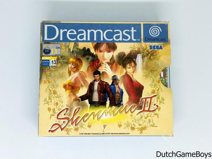 Sega Dreamcast - Shenmue II, Spelcomputers en Games, Games | Sega, Gebruikt, Verzenden
