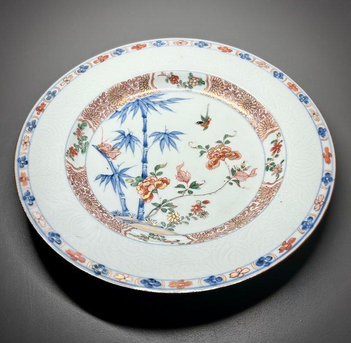 Geen veilingreserve - Een mooie Famille Verte-gietijzeren, Antiek en Kunst, Antiek | Overige Antiek