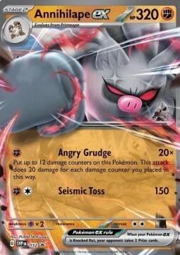 Annihilape EX svp032 Black Star Promo,s, Hobby en Vrije tijd, Verzamelkaartspellen | Pokémon, Losse kaart, Nieuw, Foil, Ophalen of Verzenden