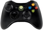 Xbox 360 controller Microsoft (zwart) (draadloos), Controller, Ophalen of Verzenden, Zo goed als nieuw, Xbox 360
