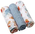 Baby Ono 3 Stuks Blauwgrijs Hydrofiel Luiers 348/07, Verzenden, Nieuw