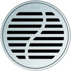 designrooster rond Wave - ACO Showerdrain Easyflow, Doe-het-zelf en Verbouw, Buizen en Afvoer, Ophalen of Verzenden, Nieuw
