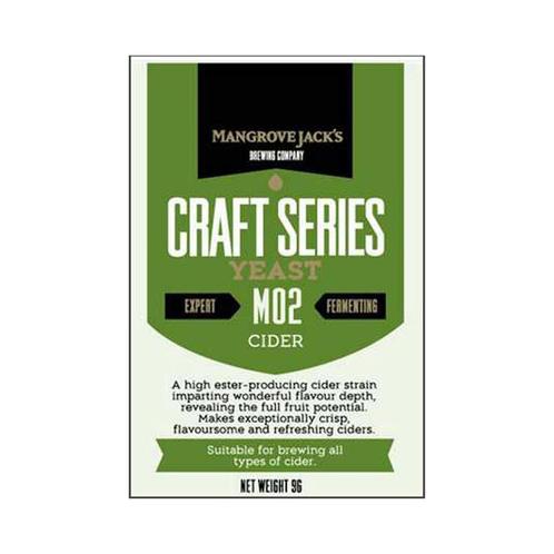 Mangrove Jacks - M02 Cider gist - 9 g (Stoken & Brouwen), Huis en Inrichting, Keuken | Potten en Pannen, Overige typen, Nieuw