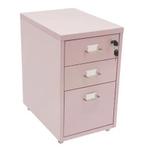 Roze Archiefkast 3 Niveaus met Slot, Verzenden, Nieuw