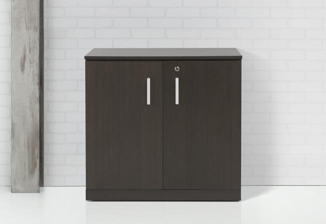 Executive klapdeurkast, 85x90x42 cm, black oak, Huis en Inrichting, Kasten | Boekenkasten, Nieuw, Ophalen of Verzenden