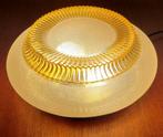 Plafondlamp - Amber - Glas-in-lood - Vintage /