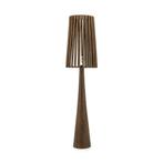 *WOONWINKEL* By-Boo Guard Houten Vloerlamp Bruin, Huis en Inrichting, Lampen | Vloerlampen, Verzenden, Nieuw