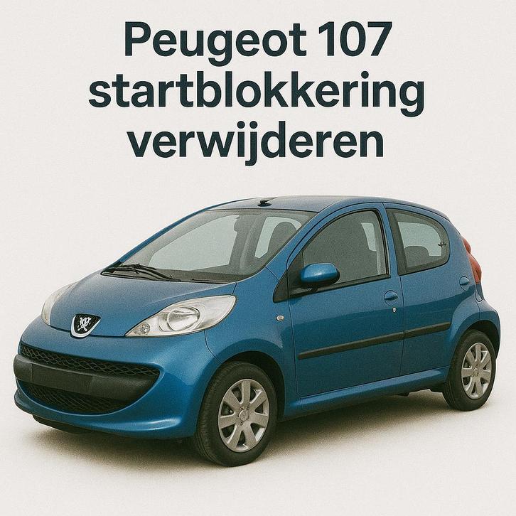 Peugeot 107 Startblokkering verwijderen B2799, Auto-onderdelen, Elektronica en Kabels, Nieuw, Ophalen of Verzenden