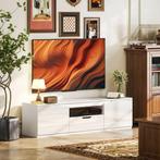 TRUUSK TV Kast Lowboard - 2 Deuren, Lade - 160 cm - Voor TV, Huis en Inrichting, Kasten | Televisiemeubels, Verzenden, Nieuw