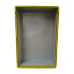 Stapelbak met Deksel 600×400×145 mm, Grijs/Groen PP, Nieuw -, Doe-het-zelf en Verbouw, Kratten en Dozen, 40 tot 60 cm, 50 tot 75 cm