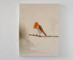 Matthieu van Riel - Robin on a Branch, Antiek en Kunst