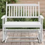 vidaXL Schuifbankje 118x70x104,5 cm massief populierenhout, Kinderen en Baby's, Verzenden, Nieuw