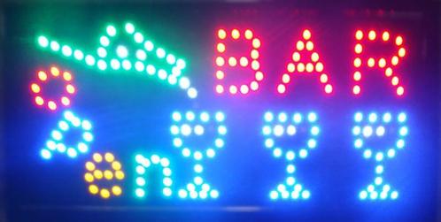 Bar drank cafe LED bord lamp verlichting lichtbak reclamebor, Verzamelen, Merken en Reclamevoorwerpen, Nieuw, Verzenden