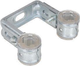 Duplo beugel | 22 mm (Toebehoren tbv Buizen), Doe-het-zelf en Verbouw, Verwarming en Radiatoren, Radiator, Nieuw, Hoog rendement (Hr)