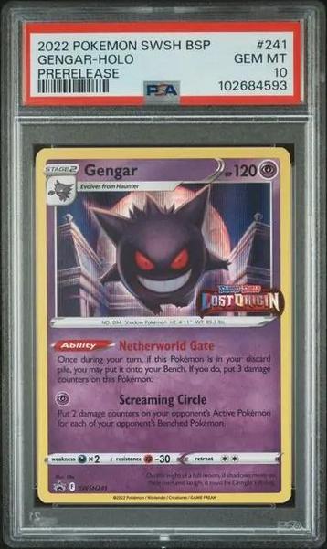 2022 Pokemon Sword & Shield - Promo - Gengar (Holo) (Pre-rel beschikbaar voor biedingen