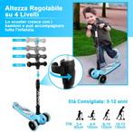 Kinderstep - 3 wielen - Kinder step jongens - LED Wielen - V, Verzenden, Zo goed als nieuw