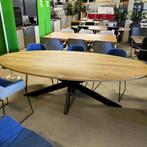 NIEUWE ovale vergadertafel | spinpoot - 240x120 cm, Ophalen of Verzenden, Nieuw in verpakking