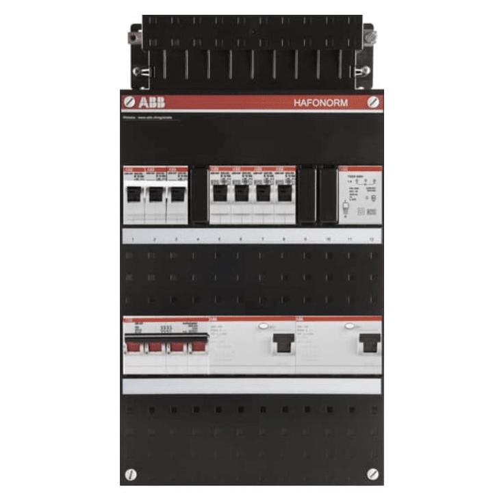 ABB busboard groepenkast 3 fase 4 groepen + kookgroep +, Doe-het-zelf en Verbouw, Elektra en Kabels, Nieuw, Ophalen of Verzenden