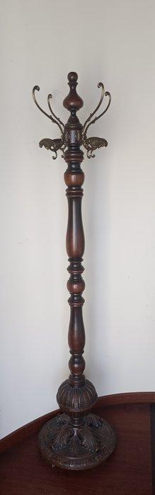 Kapstok - hard hout - Stijl Aldo Tura, Antiek en Kunst, Curiosa en Brocante