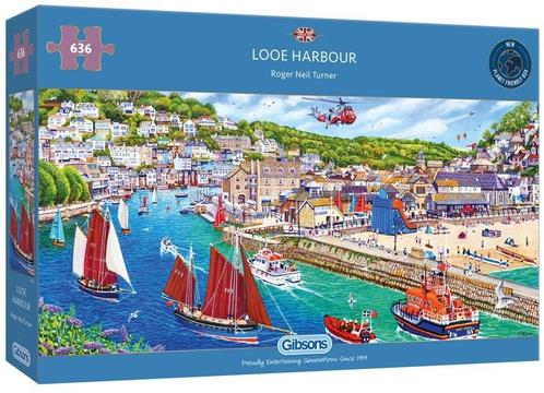 Looe Harbour Puzzel (636 stukjes) | Gibsons - Puzzels, Hobby en Vrije tijd, Denksport en Puzzels, Nieuw, Verzenden