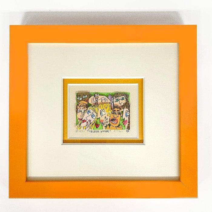 James Rizzi (1950-2011) - Rush Hour, Antiek en Kunst, Antiek | Overige Antiek