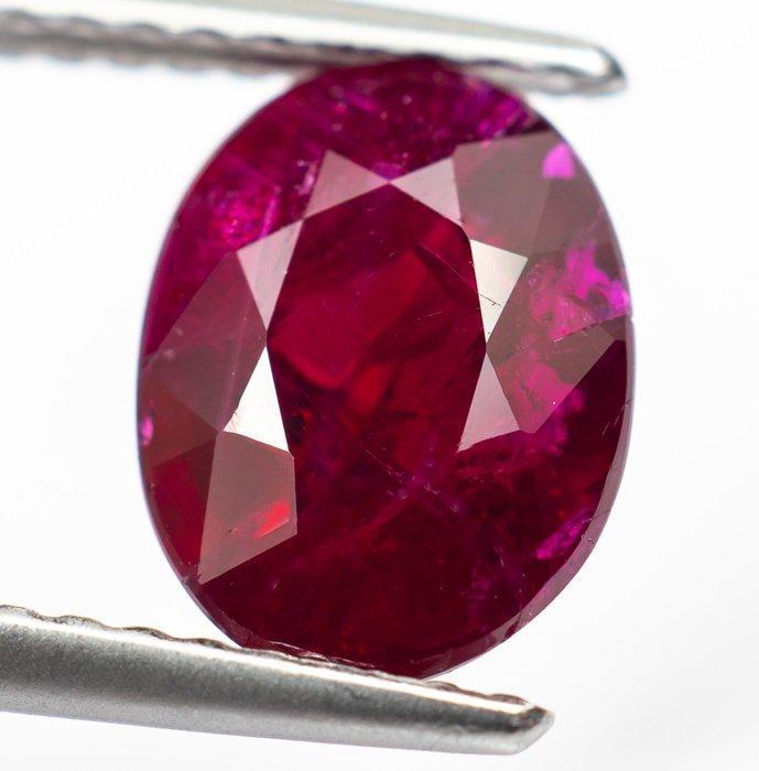 Zonder Minimumprijs Robijn - 2.00 ct - Lotus Gemology -, Sieraden, Tassen en Uiterlijk, Edelstenen