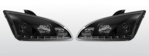 Koplampen Devil Eyes | Ford Focus MK2 2004-2008 | zwart, Auto-onderdelen, Verlichting, Nieuw, Ford, Verzenden