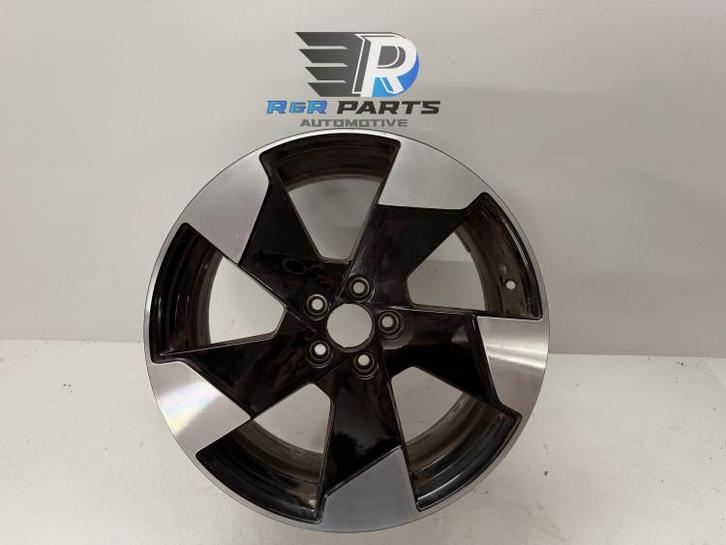 Velg aluminium - 19 Inch - 8Jx19 ET48.5 - Zwart   Chro..., Auto-onderdelen, Banden en Velgen, Nieuw, Verzenden