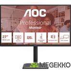 AOC Professional E4 Q27E4CV 27  QHD 120Hz IPS Monitor, Verzenden, Nieuw, AOC