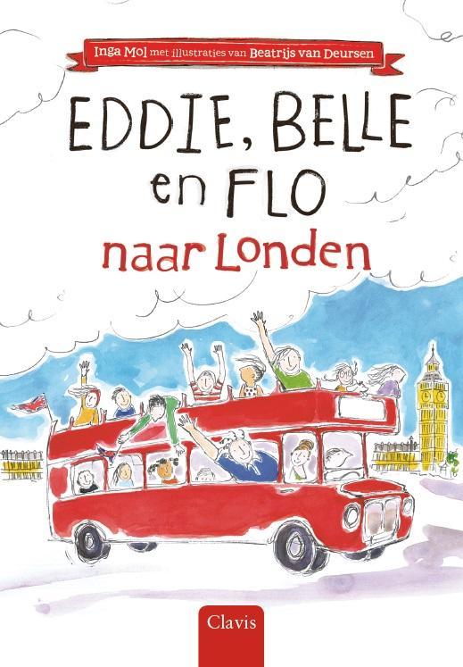 Eddie, Belle en Flo naar Londen 9789044831979 Inga Mol, Boeken, Kinderboeken | Jeugd | onder 10 jaar, Gelezen, Verzenden
