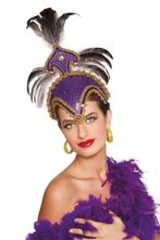 Carnaval tooi paars elite, Kleding | Dames, Carnavalskleding en Feestkleding, Ophalen of Verzenden, Nieuw