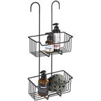 WENKO Badkamerrekje Modell Milo Douche-caddy, 2 etages,, Verzenden, Nieuw