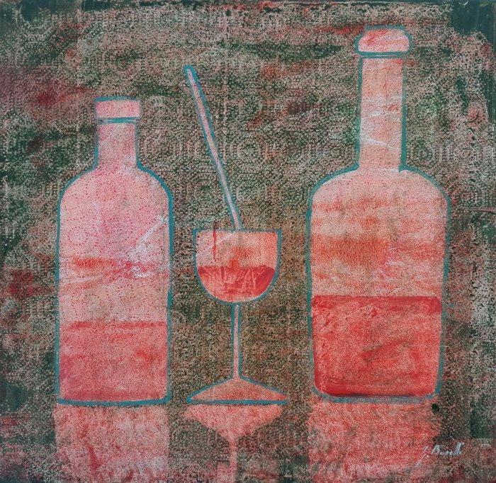 Guido Borelli - succhi di pomodoro, Antiek en Kunst, Kunst | Schilderijen | Modern